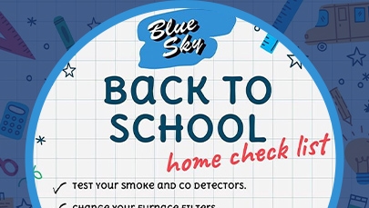 back to school home check list