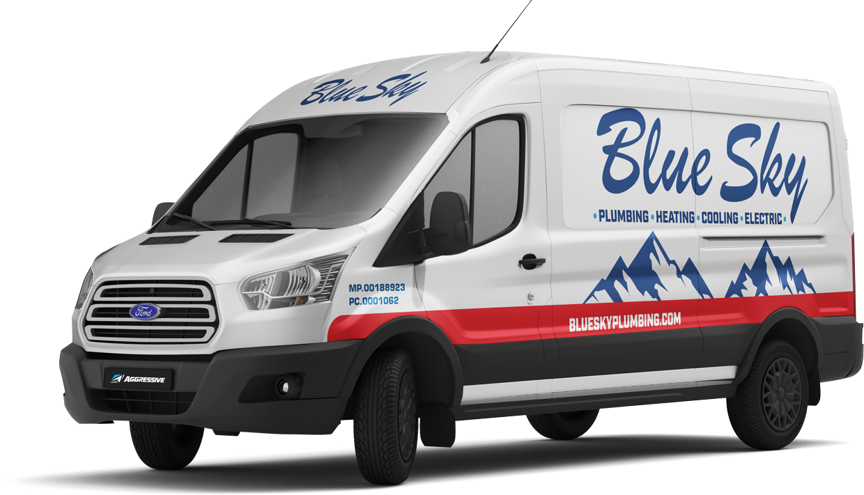 Blue Sky van